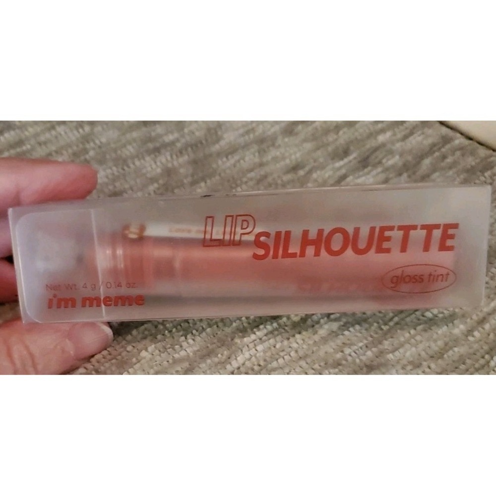 I'm Meme LIP SILHOUETTE‎ Gloss Tint 10 Mauve Chiffon New